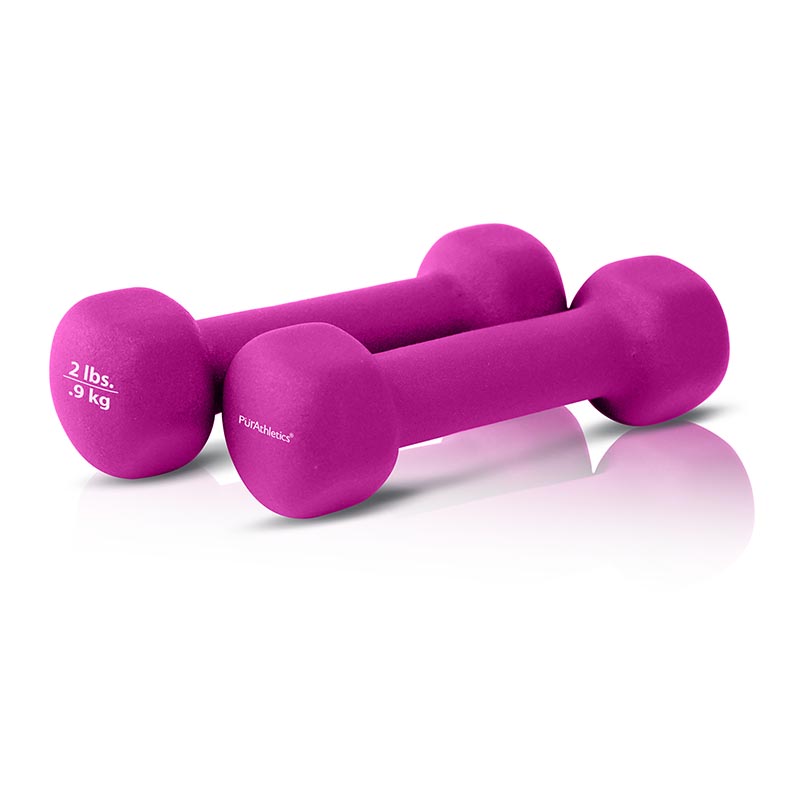 4lbs Set Neoprene Dumbbell (2lb each) - 10613
